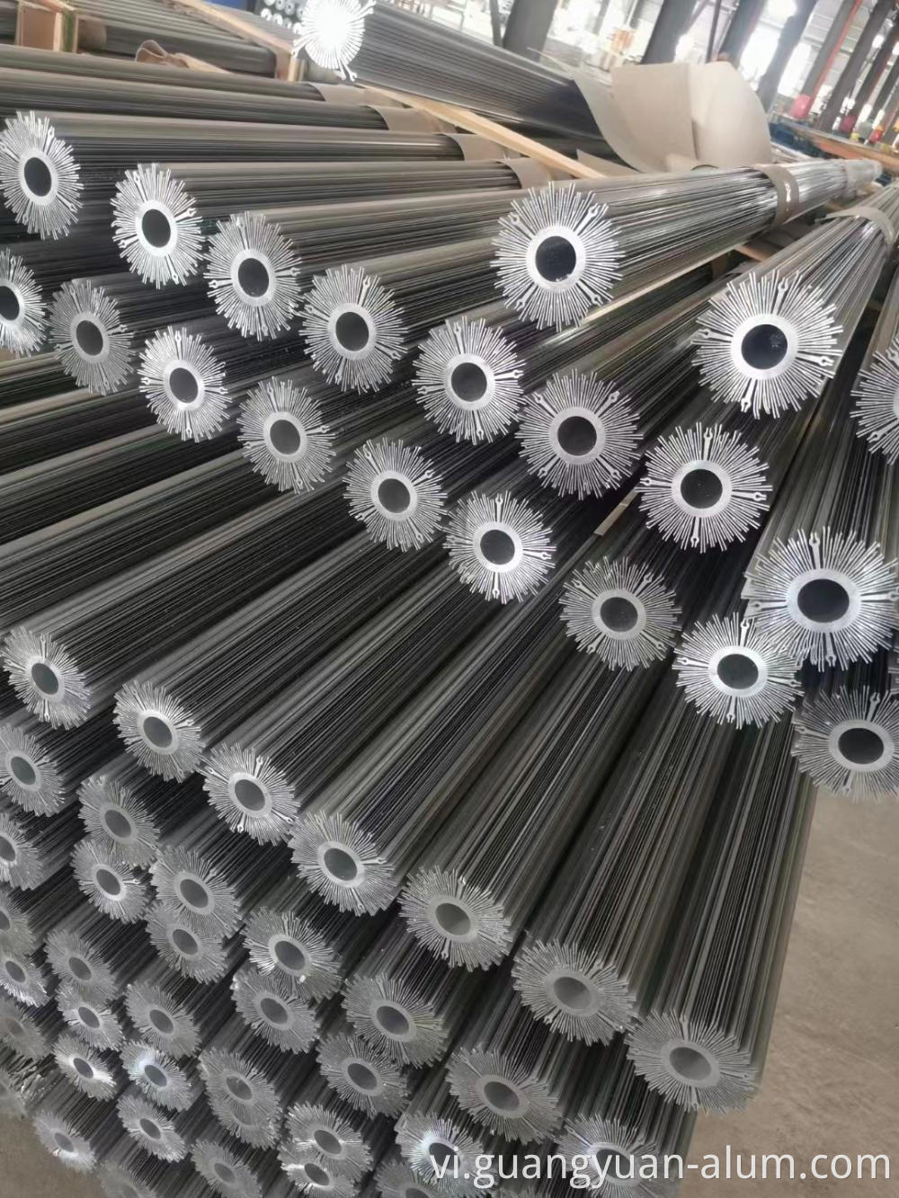 guangyuan aluminum co., ltd Aluminum Extrusion Heat Sink Aluminum Extruded Profile Heatsink Aluminum